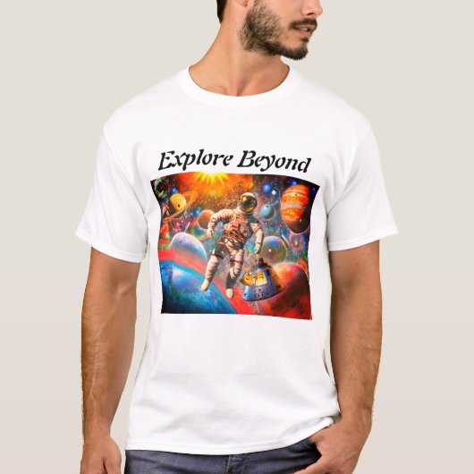 T-shirt Explorer au-delà (Devant)