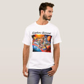 T-shirt Explorer au-delà (Devant entier)