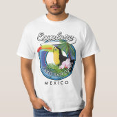 T-shirt explorer cabo san lucas mexico zone de voyage (Devant)