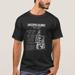 T-shirt Explorer Christophe Colomb World Tours