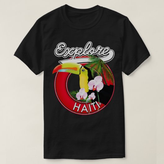 T-shirt explorer Haïti (Design devant)