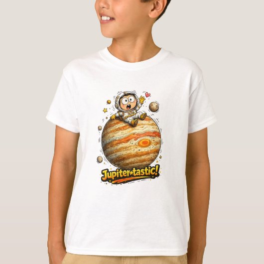 T-shirt Explorer Jupiter avec style (Devant)