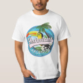 T-shirt explorer le logo fabuleux de l'Argentine (Devant)