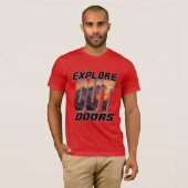 T-SHIRT EXPLORER LES PORTES EXTÉRIEURES (Devant entier)