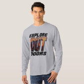 T-SHIRT EXPLORER LES PORTES EXTÉRIEURES (Devant entier)