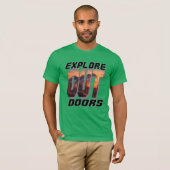 T-SHIRT EXPLORER LES PORTES EXTÉRIEURES (Devant entier)