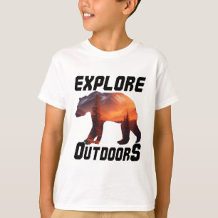 T-SHIRT EXPLORER LES PORTES EXTÉRIEURES