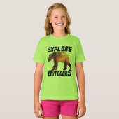 T-SHIRT EXPLORER LES PORTES EXTÉRIEURES (Devant entier)