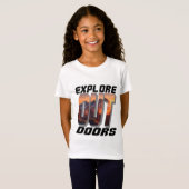 T-Shirt EXPLORER LES PORTES EXTÉRIEURES (Devant entier)