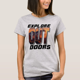 T-SHIRT EXPLORER LES PORTES EXTÉRIEURES
