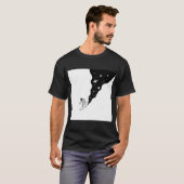 T-shirt Explorer l'inconnu (Devant entier)