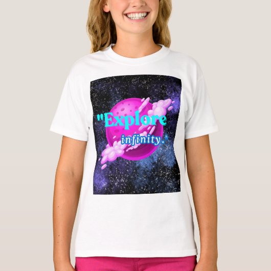 T-shirt Explorer l'infini (Devant)