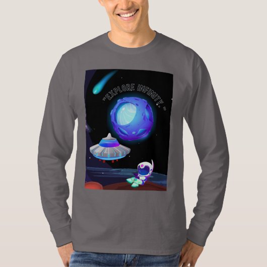 T-shirt Explorer l'Infini (Devant)