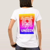 T-shirt Explorer l'invisible (Dos)