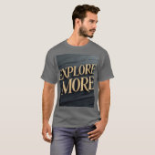 T-shirt "Explorer plus" (Devant entier)