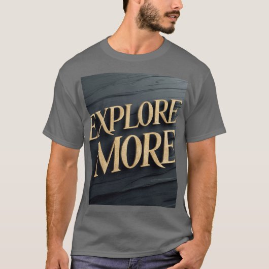 T-shirt "Explorer plus" (Devant)