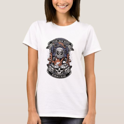 T-shirt Explorer Rêve Découvrir (Devant)