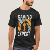 T-shirt Explorez Caving Expert Hobby Explorer (Devant)
