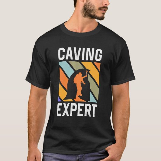 T-shirt Explorez Caving Expert Hobby Explorer (Devant)