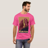 T-shirt Explorez Dueling Peaks (Devant entier)