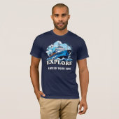 T-shirt Explorez, Enrichissez Votre Âme (Devant entier)