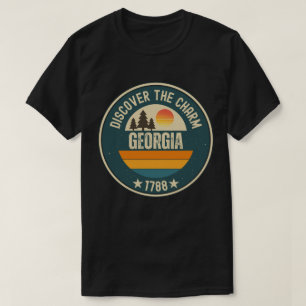 T-shirt Explorez la Géorgie - Conceptions pour chaque amou