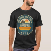 T-shirt Explorez l'Arizona - Conceptions pour chaque amour (Devant)