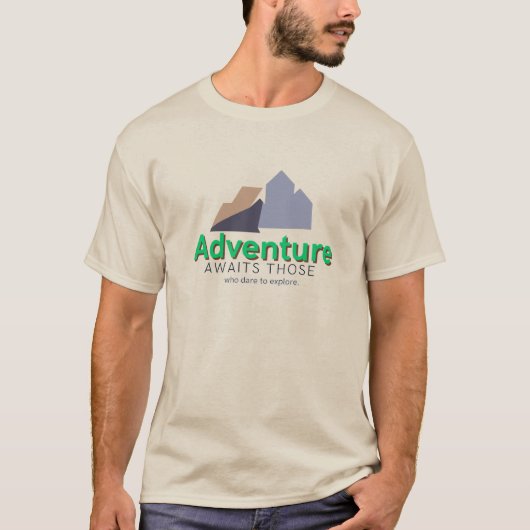 T-shirt Explorez l'Aventure (Devant)