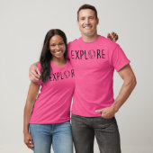 T-shirt Explorez Le Monde (Unisexe)