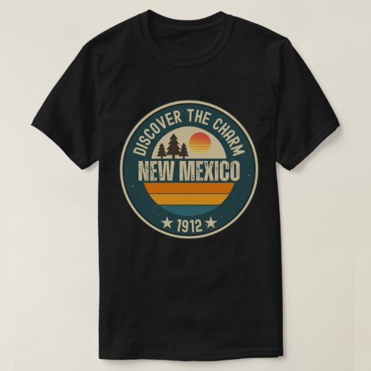 T-shirt Explorez le Nouveau-Mexique - Des designs pour tou (Design devant)