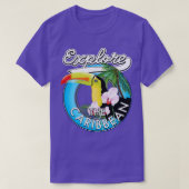 T-shirt Explorez les Caraïbes (Design devant)