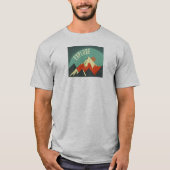 T-shirt Explorez les montagnes (Devant)