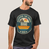 T-shirt Explorez l'Idaho - Conceptions pour chaque amoureu (Devant)