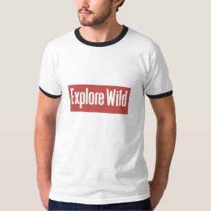 T-shirt Explorez sauvage