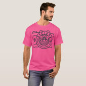 T-shirt Explorez - Ver. 2 Sleeve De Baseball (Devant entier)