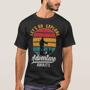 T-shirt Explorons Adventure Await