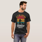 T-shirt Explorons Adventure Await (Devant entier)