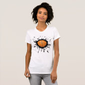 T-shirt Explosion de basket-ball (Devant entier)