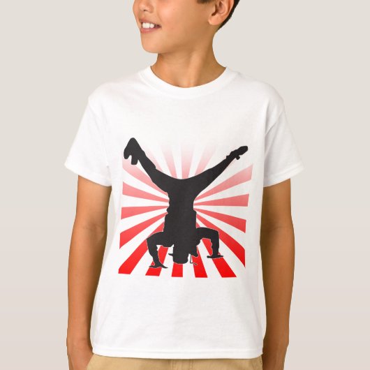 T-shirt explosion de break dance (Devant)