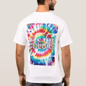T-shirt Explosion de couleurs Tie-Dye (Dos)
