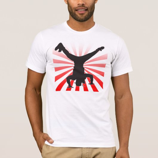 T-shirt explosion de danse de coupure (Devant)