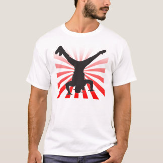 T-shirt explosion de danse de coupure