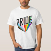 T-shirt Explosion de fierté Progress (Devant)