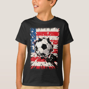 T-shirt Explosion de football Clash cool pour les fans de