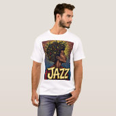 T-shirt Explosion de jazz (Devant entier)