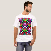 T-shirt Explosion de kaléidoscope (Devant entier)