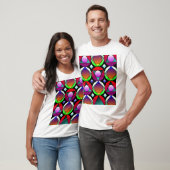 T-shirt Explosion de kaléidoscope (Unisexe)