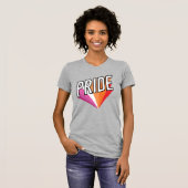 T-shirt Explosion de la fierté lesbienne (Devant entier)