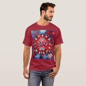 T-shirt Explosion graphique de feux d'artifice pour le 250 (Devant entier)