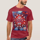 T-shirt Explosion graphique de feux d'artifice pour le 250 (Devant)